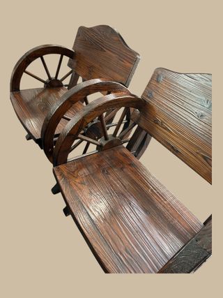 Conjunto Muebles Jardín Madera