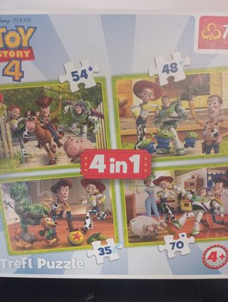 Puzzle Toy Story 4 (4 en 1)