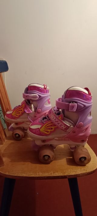 Patines extensibles Talla 30-33 con luces