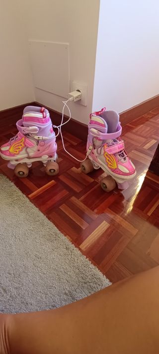 Patines extensibles Talla 30-33 con luces