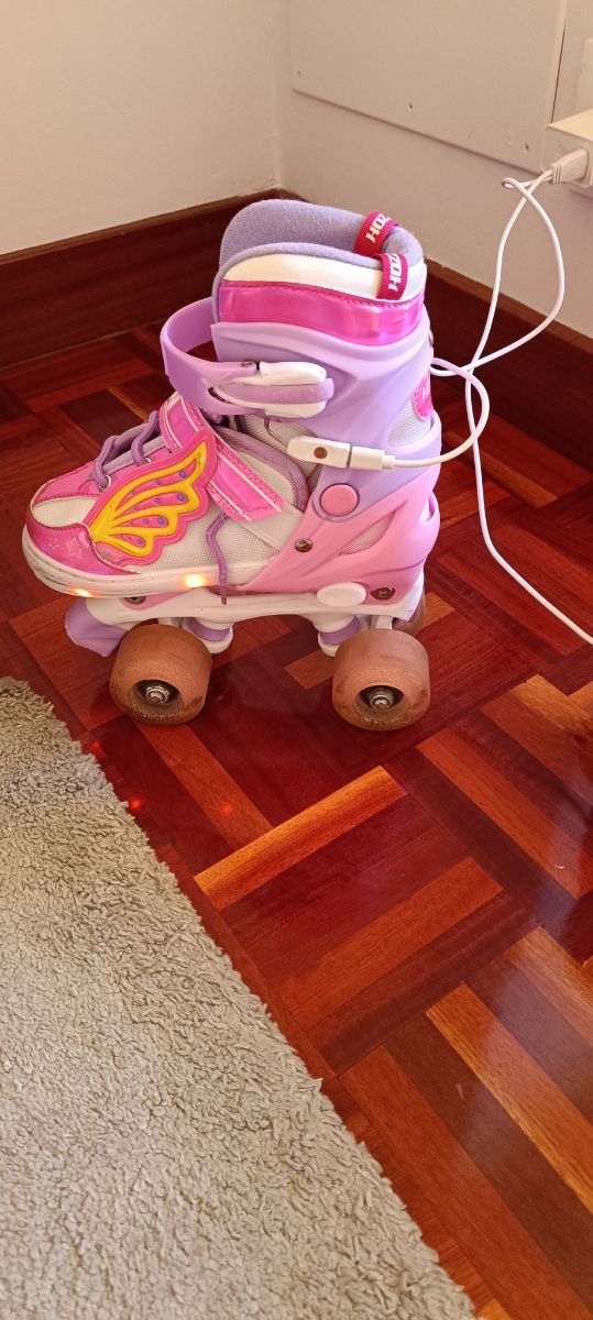 Patines extensibles Talla 30-33 con luces