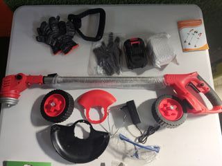 Desbrozadora de césped inalámbrica con batería