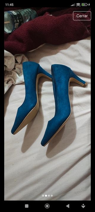 Zapatos tacón bajo Marypaz Talla 38