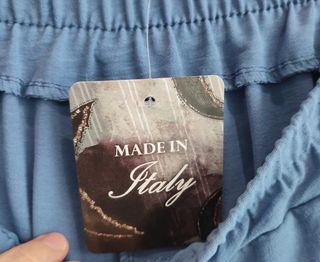 Pantalones cómodos azul para mujer