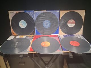 Lote 6 Vinilos LP/Maxi 80s Pop Rock Internacional