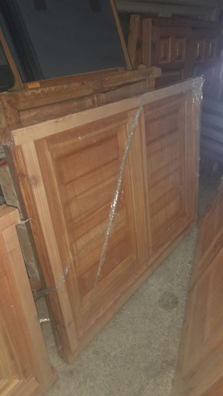 Ventanas de madera de pino