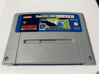 Sensible Soccer SNES European Champions PAL