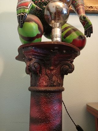 Lámpara Artesanal Multicolor