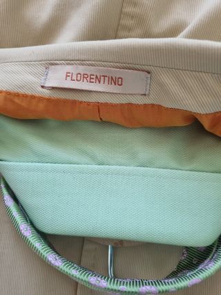 Traje FLORENTINO y CARVESTE 