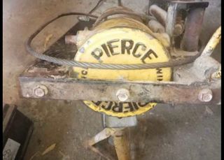 Cabestrante Pierce electrico a 24V para grua