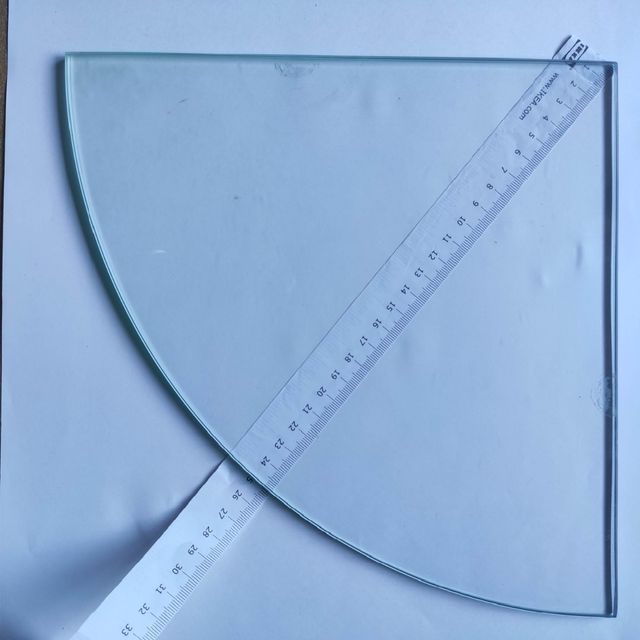 Repuesto Estante de cristal 25cm Leroy Merlin
