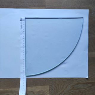 Repuesto Estante de cristal 25cm Leroy Merlin