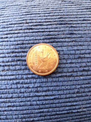 Moneda 2 céntimos Andorra 