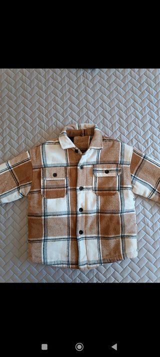 Giubbino bambino a quadri 8 anni