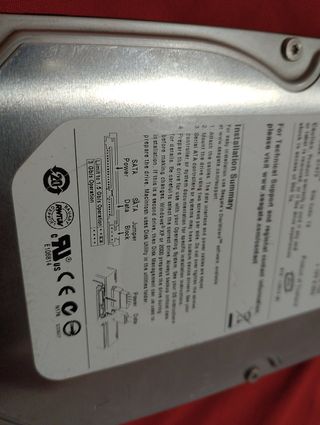 Disco Duro Interno Seagate 320 GB SATA