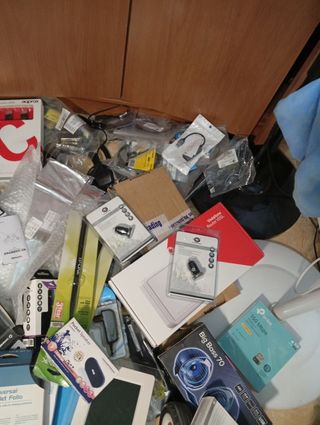 Lote componentes y cables PC