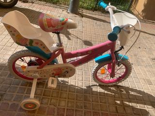 Bicicleta Peppa Pig 14 (usada 1 vez)