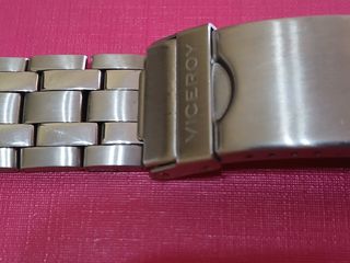 ARMY VICEROY Brazalete de reloj plateado