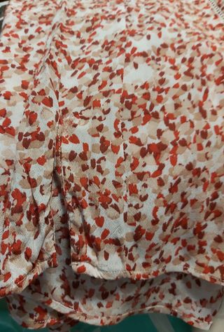 Blusa Massimo Dutti XS Estampada Manga Corta