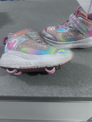 Zapatillas niña con ruedas