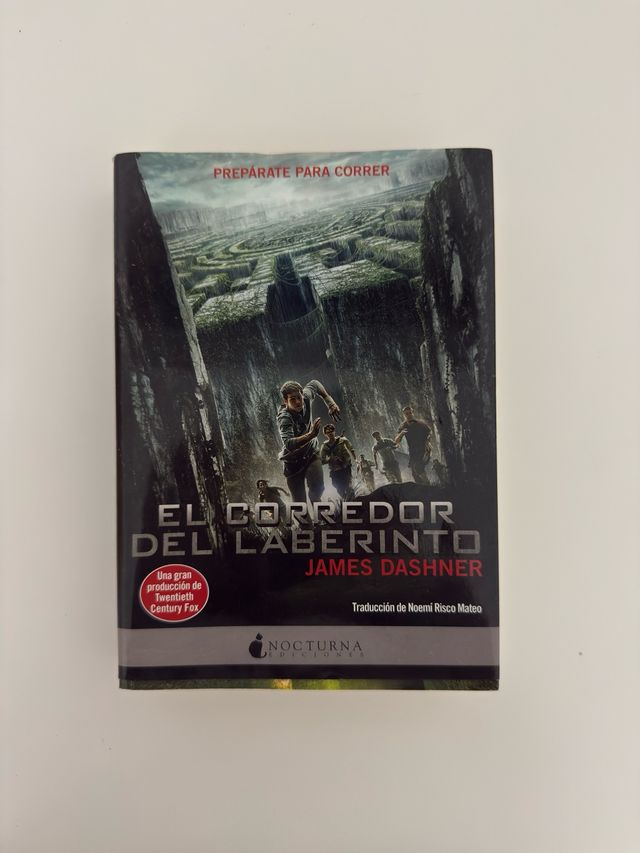 Libro El Corredor del Laberinto.