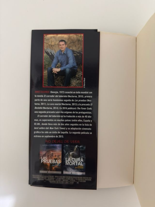 Libro El Corredor del Laberinto.