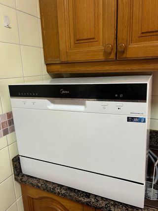 Lavavajillas Midea Compacto Blanco