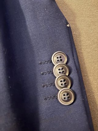 Traje Sacoor Brothers Slim Fit Azul Navy
