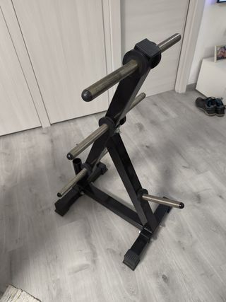 Soporte para discos y barra 30mm