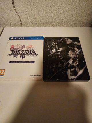 PS4 Dissidia Final Fantasy NT Steelbook