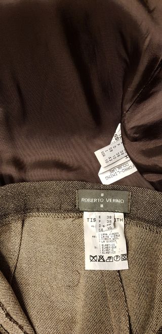 Traje Roberto Verino entallado gris