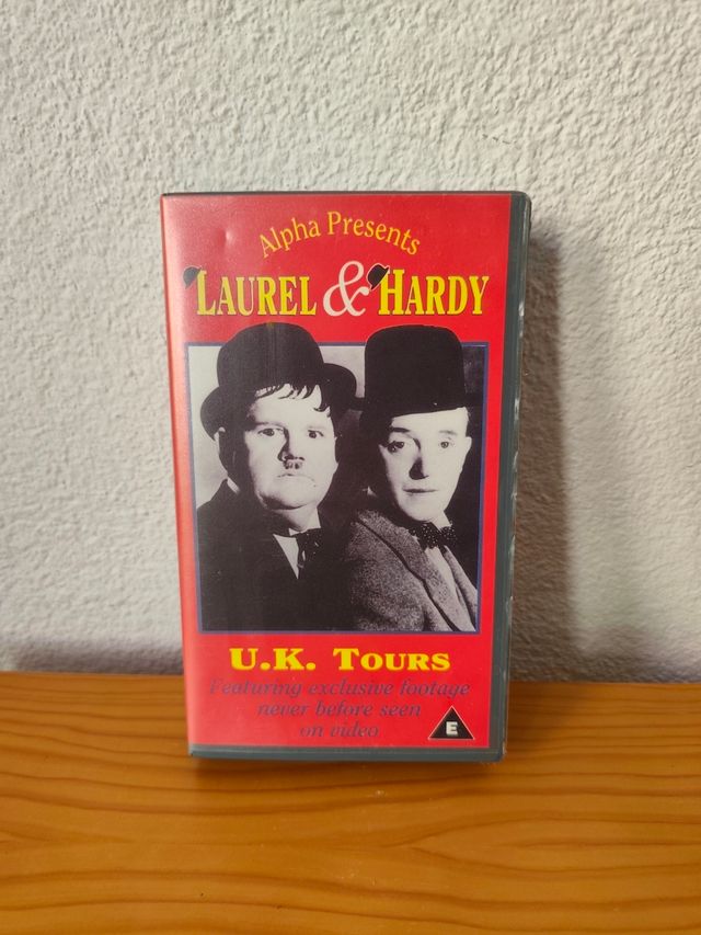 Laurel & Hardy: U.K. Tours VHS