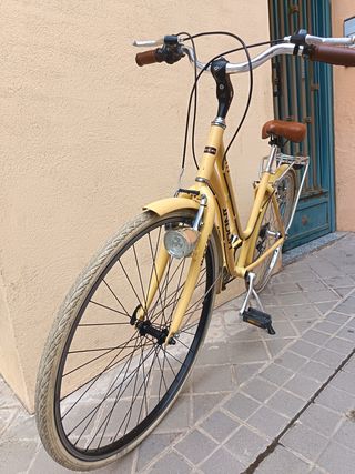 Bicicleta paseo Indur City Full Amarilla