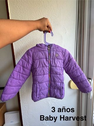 Chaqueta Morada Niña Baby Harvest Talla 3 Años