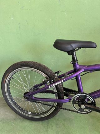 Bicicleta Morada