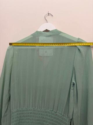 Vestido Verde Juan Vellaneda Talla XS-S