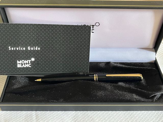 Penna MontBlanc black gold 