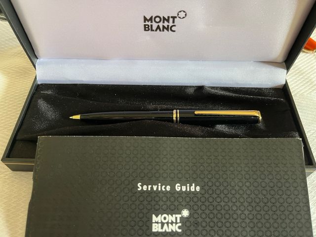Penna MontBlanc black gold 