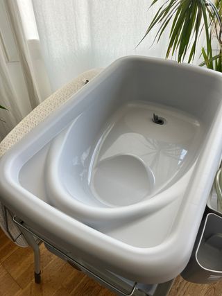 Bañera y cambiador Chicco Cuddle & Bubble