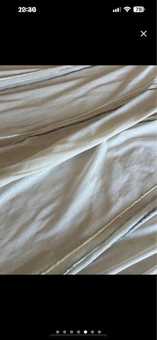 2 Cortinas de Lino