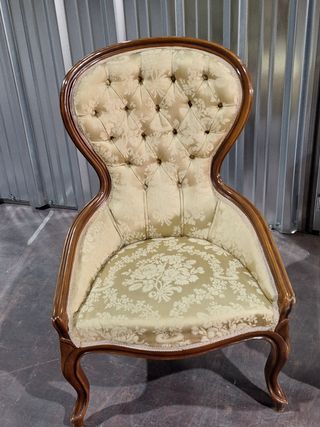 Conjunto de 2 sillones tapizados