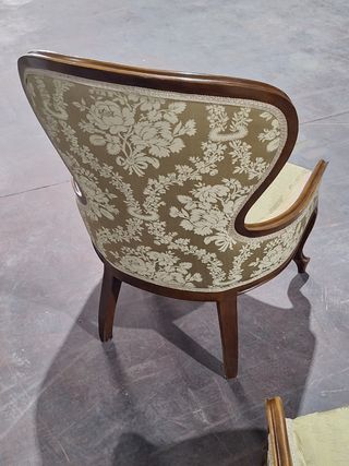 Conjunto de 2 sillones tapizados