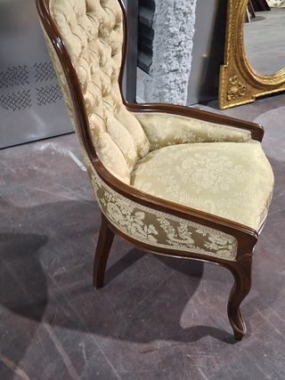 Conjunto de 2 sillones tapizados