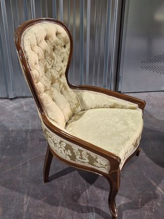 Conjunto de 2 sillones tapizados