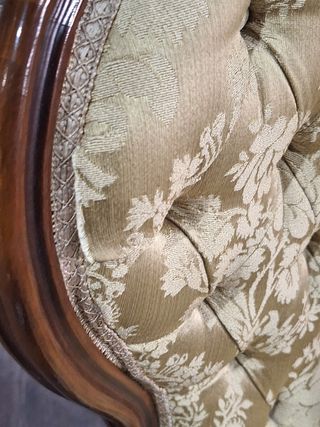 Conjunto de 2 sillones tapizados