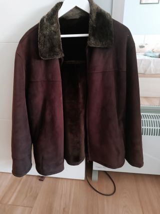 Chaqueta imitación Piel Serraje Yves Saint Laurent