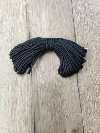 Cuerda Paracord 550 Negra - 31 m
