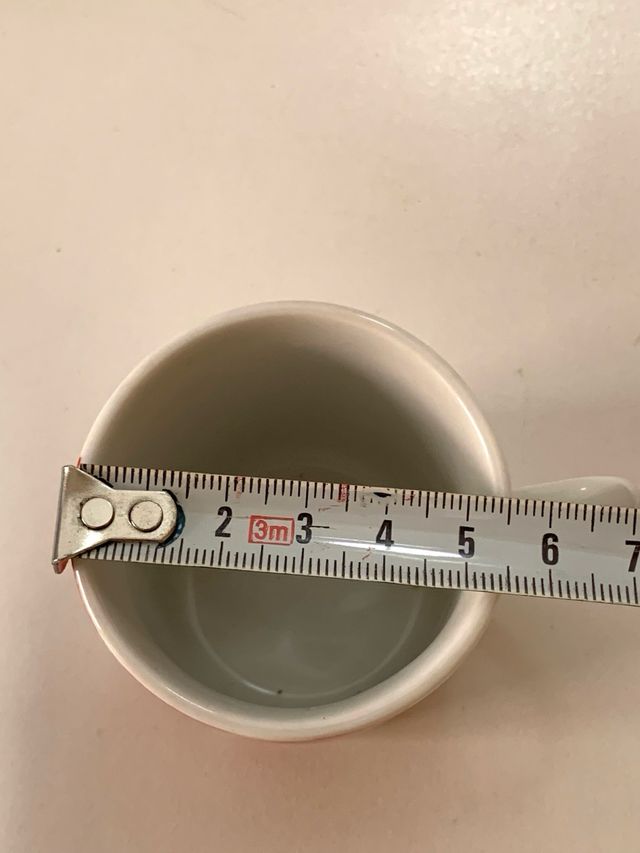 Tacita de café de porcelana