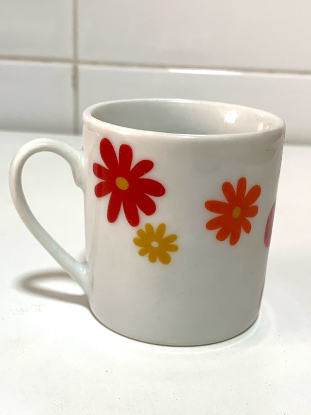 Tacita de café de porcelana