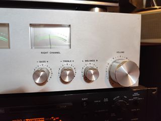 Dual CV-1025 Amplificador Estéreo Plata